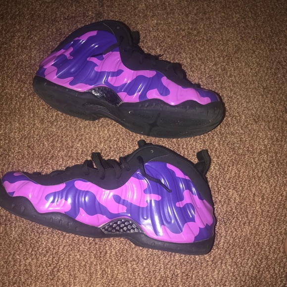 Nike Foams Purple Size 11 - Picture 4 of 4